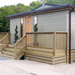 Lodge decking