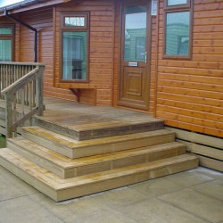 Decking steps