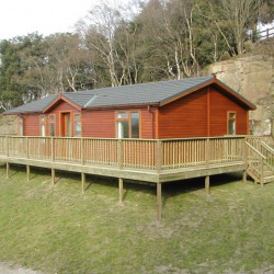 Reynard Park lodge decking