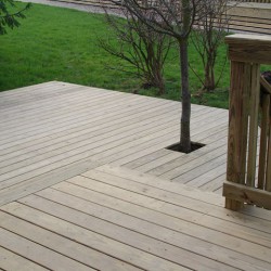 split level decking