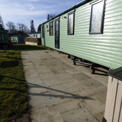 Rudding Park caravan decking